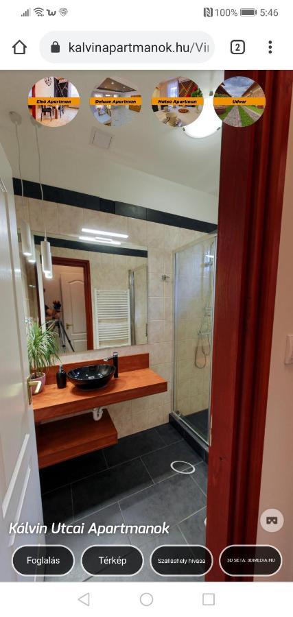 Kalvin Utcai Apartmanok Hajdúszoboszló Buitenkant foto